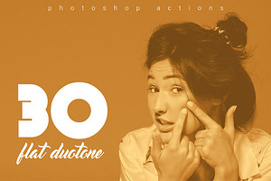 30 Flat Duotone