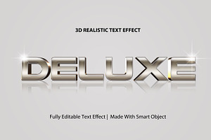 Realistic 3D Text Effect & Style