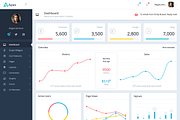 Apex - Bootstrap 4 Admin Dashboard, a Bootstrap Template by Creative Themes (Thumbnail 1 of 7)