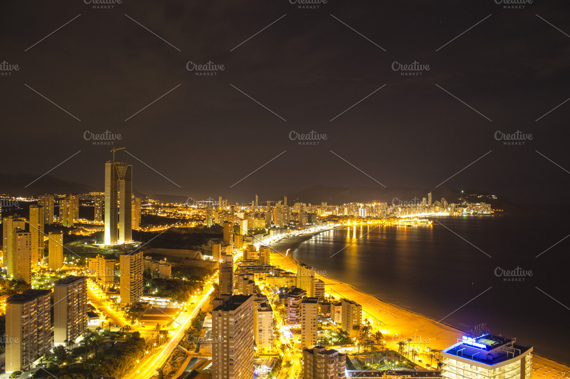 Benidorm Stock Photograph