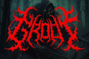 SCUMZ – Death Metal Font, a Blackletter Font by Fonday Studio (Thumbnail 3 of 9)