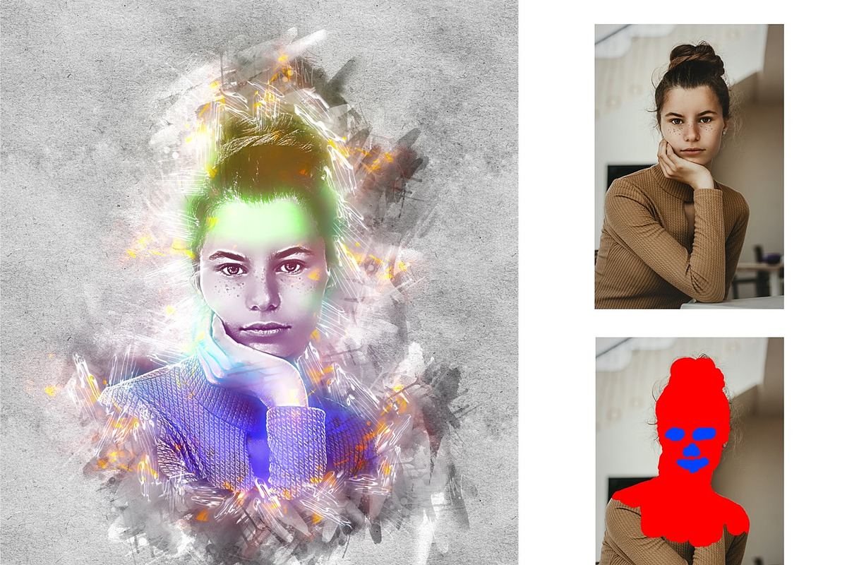 Charcoal Photoshop Action, an Action Add-On by MRI STUDIO (Photo 10 of 19)