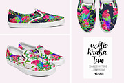 Exotic Krakatau. Watercolor Patterns, a Pattern Graphic by Irina Dolgikh (Thumbnail 6 of 9)