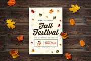 Fall Festival Flyer, a Flyer Template by VectorVactory (Thumbnail 1 of 3)