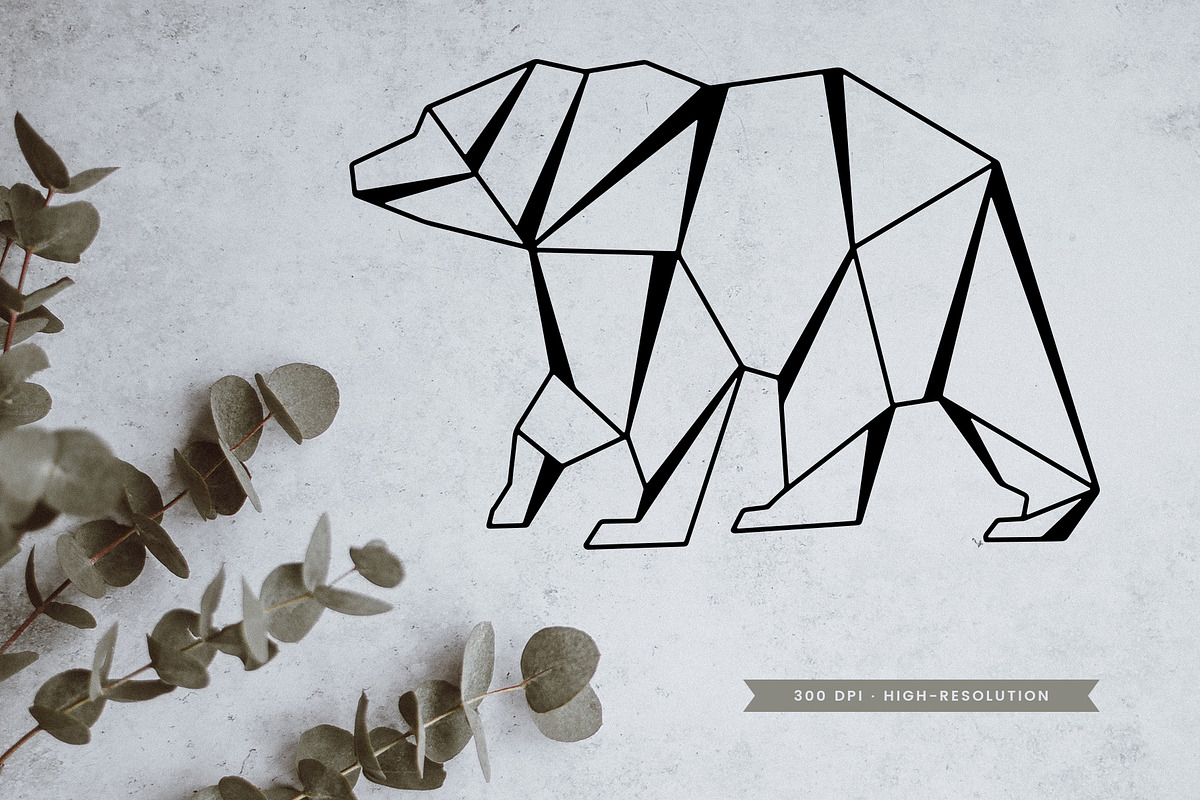 Wild Geometric Mountains and Animals, an Animal Illustration by Build Interactive (Photo 2 of 6)