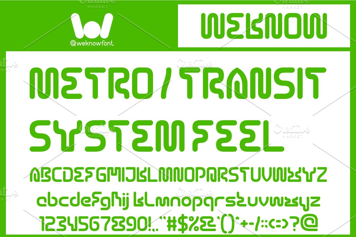Cyber City font, a Font by weknow (Photo 4 of 8)