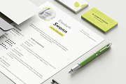 Swann Resume & Business Card, a Resume Template by Jinro (Thumbnail 6 of 8)
