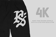 LA Apparel HF04 Heavy Fleece Pants, a Bottom Mockup by Pixel Sauce™ (Thumbnail 3 of 6)