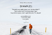Stocking Suffer Calligraphy Font, a Script Font by n.A Studio (Thumbnail 8 of 9)