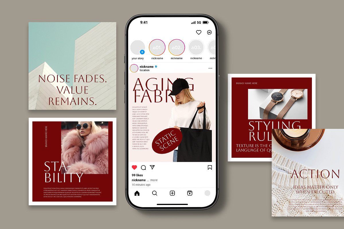 Social Media Kit, a Social Media Template by Artisan Vibes (Photo 2 of 8)