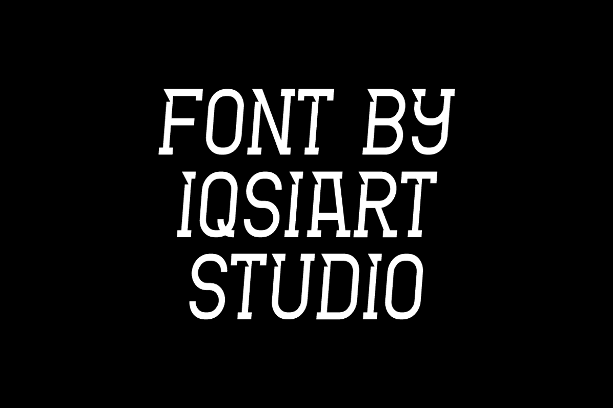Roweng Sporty - Baseball Font, a Slab Serif Font by Iqsiart Studio (Photo 4 of 7)