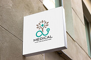 Medical Tree Stethoscope Logo, a Branding & Logo Template by YUDesignStore (Thumbnail 2 of 9)
