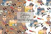 Detective Vector Clipart Set, a Work Illustration by Universe Mary (Thumbnail 8 of 9)