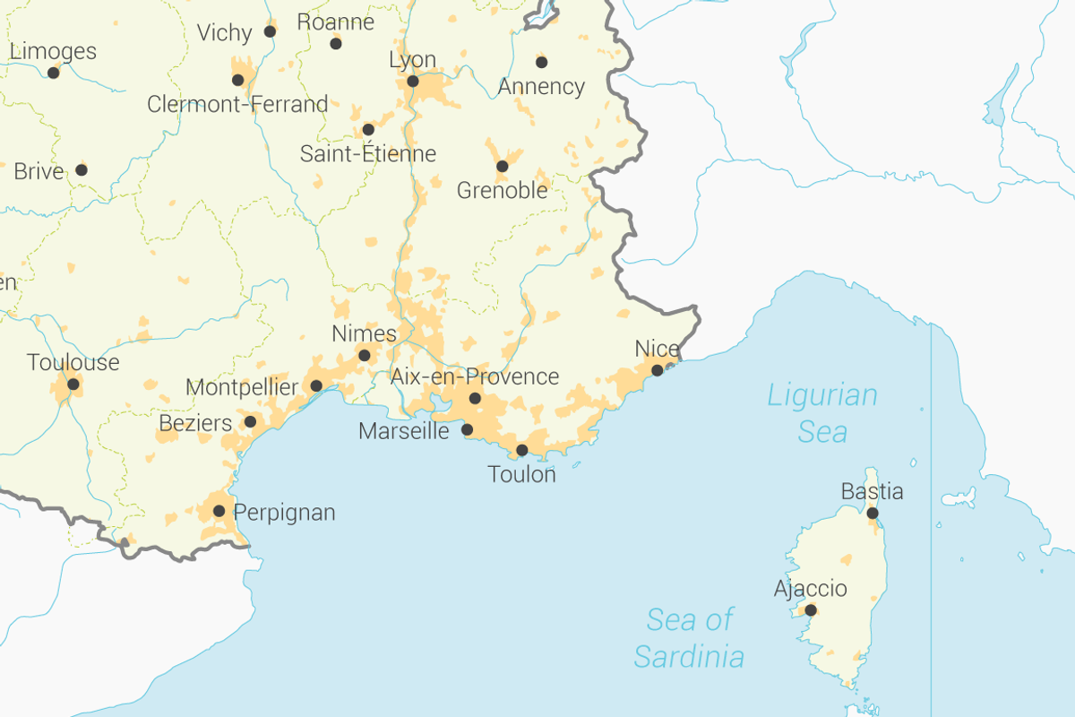 Map of France, an Illustration by Vector Maps (Photo 3 of 3)