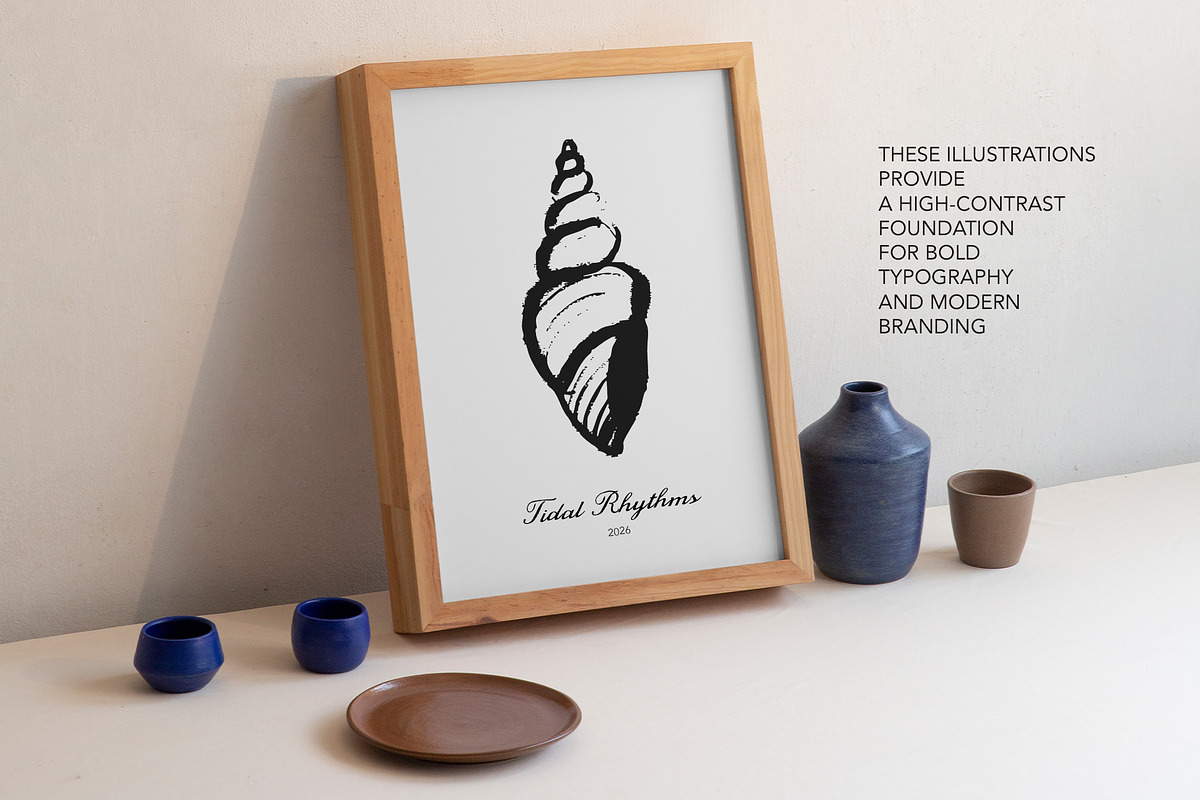 Summer Sea Textures & Illustrations, an Object Graphic by Elena Pimonova (Photo 8 of 10)