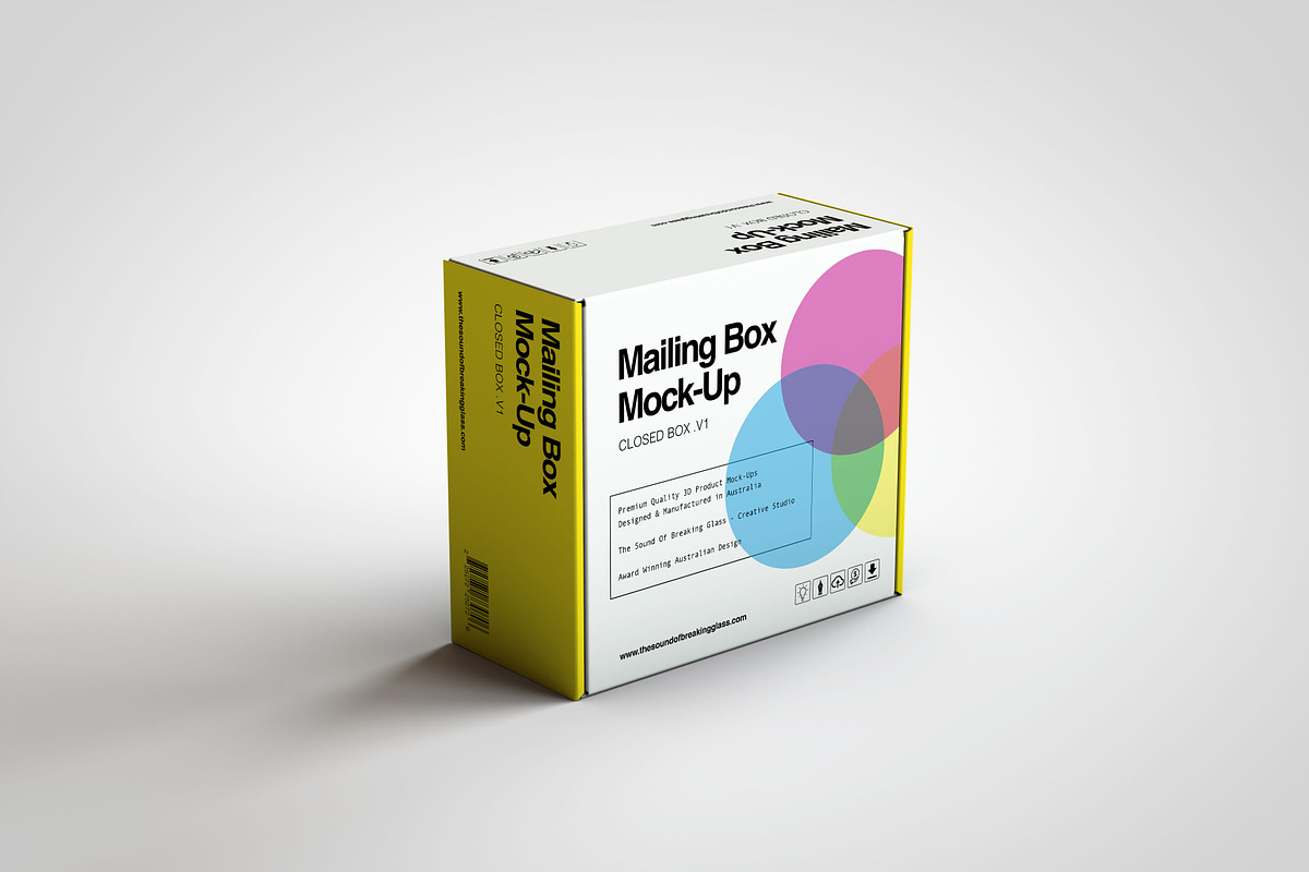 Mailing | Shipping Box-Mock-Up, a Packaging Mockup by TSOBG (Photo 6 of 9)