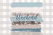 Weekend Brush Strokes, an Object Illustration by GlamArtZhanna (Thumbnail 1 of 3)