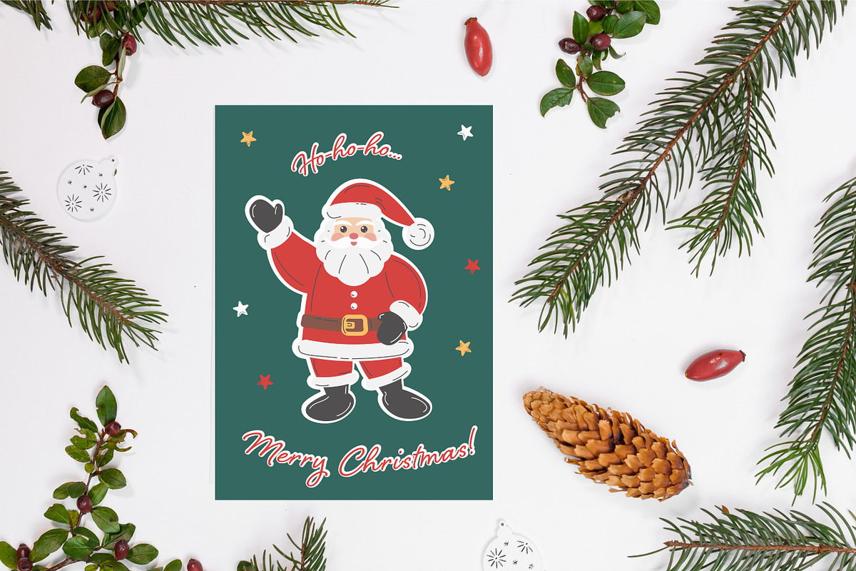 Christmas Clipart and Patterns, a Seasonal Illustration by CapriceMeDesigns (Photo 12 of 16)