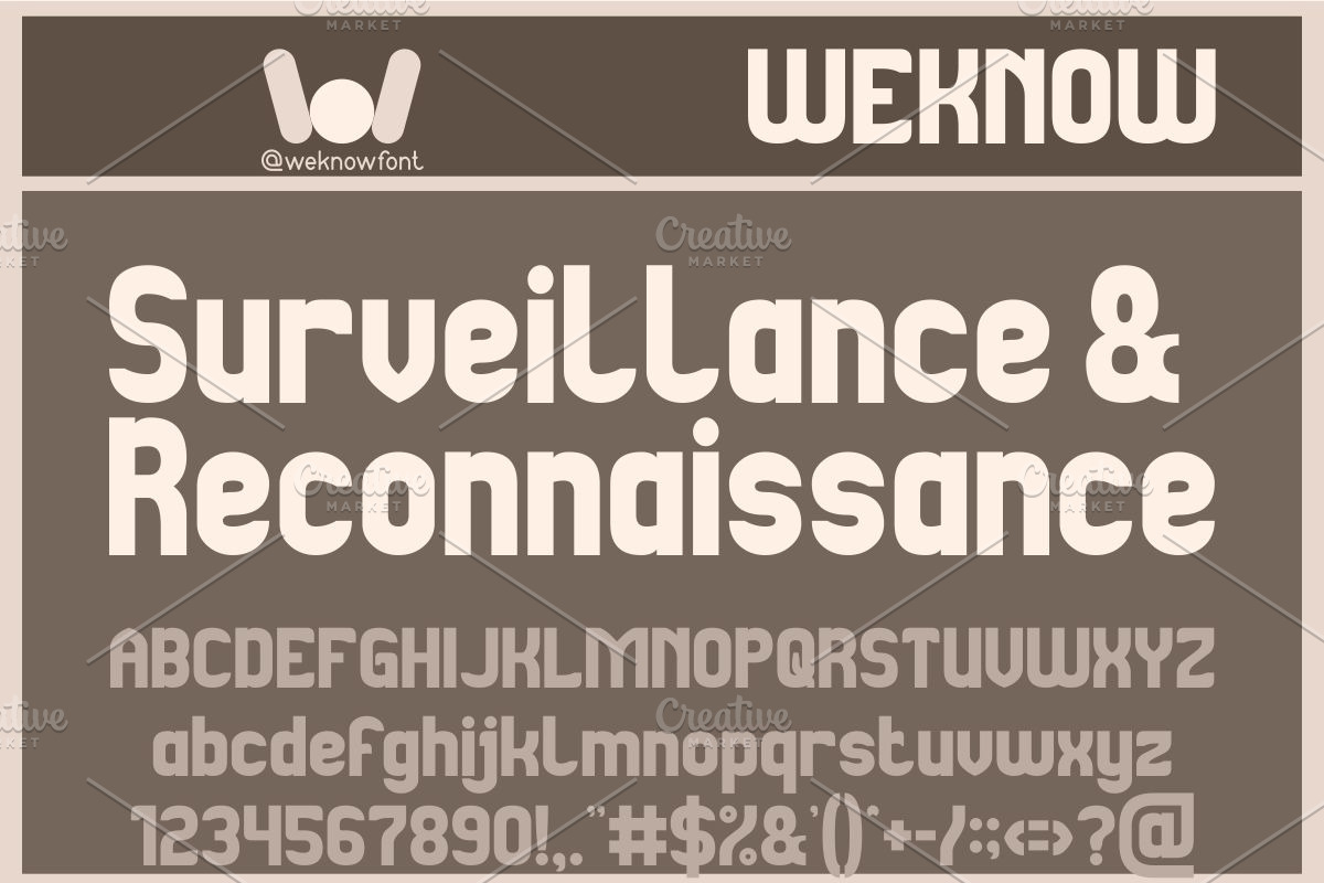 Computer Science Font, a Sans Serif Font by weknow (Photo 2 of 8)