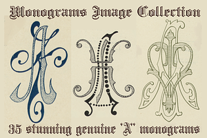 Monocracy Vintage Monograms A