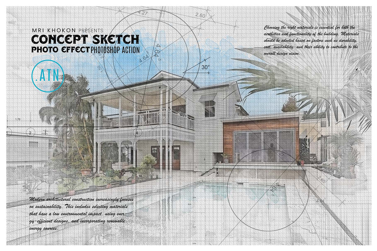 Concept Sketch Photoshop Action, an Action Add-On by MRI STUDIO (Photo 20 of 21)