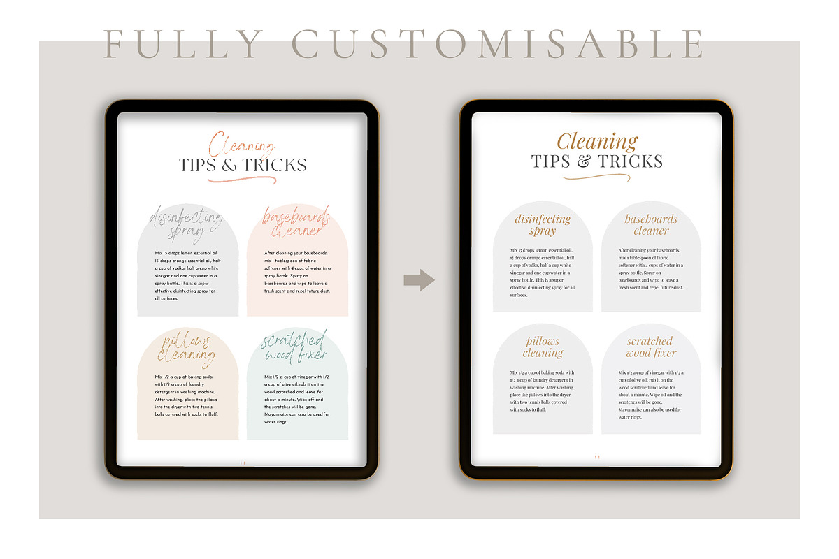 The Ultimate Cleaning Workbook, a Magazine Template by Marigold Studios (Photo 7 of 10)