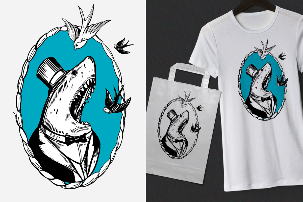 Lost at sea. Illustrations set, an Animal Illustration by Aksol (Photo 5 of 6)