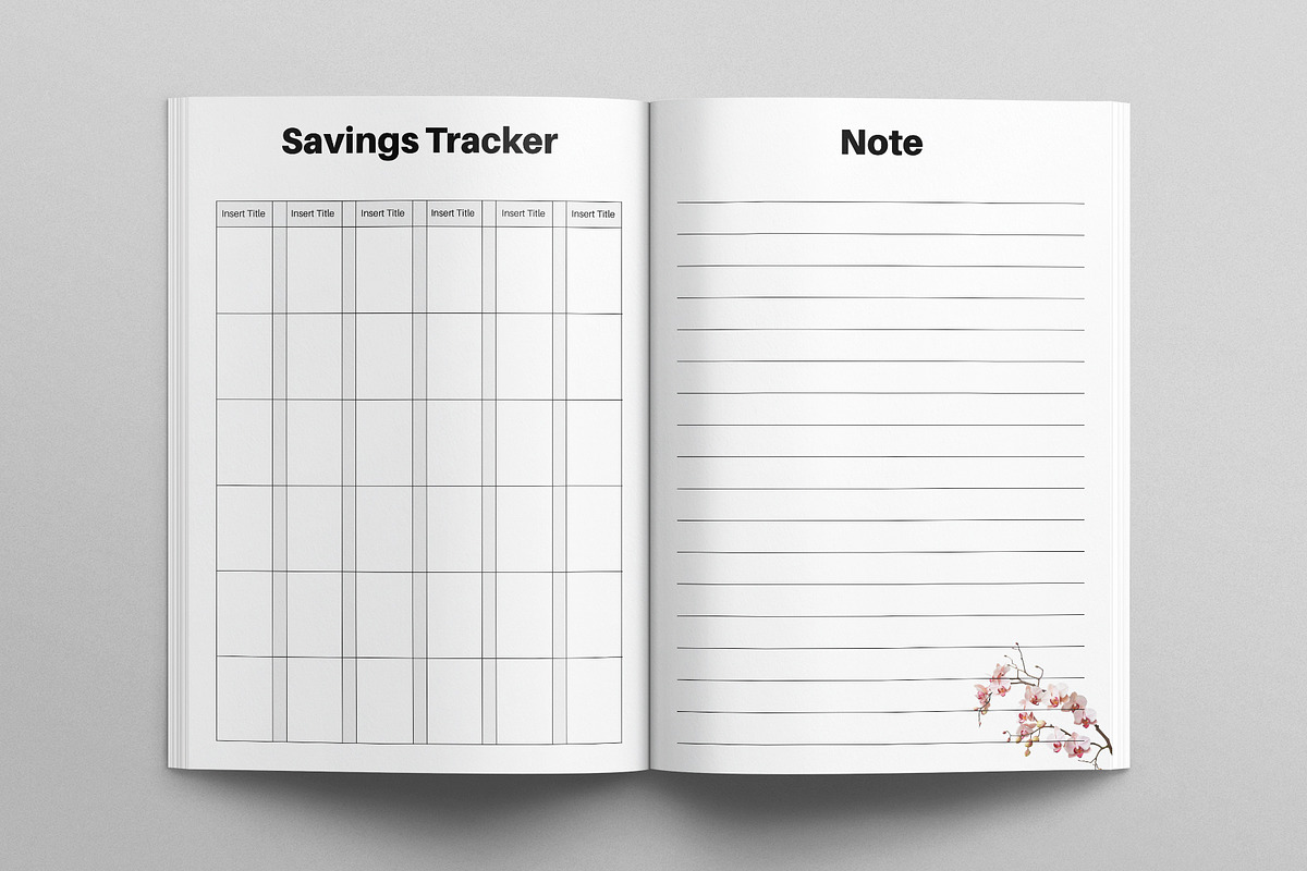 Planner Design Template, a Brochure Template by E-Type (Photo 6 of 7)