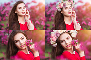 Flower Crown Overlays, an Object Graphic by VligCreativeStudio (Thumbnail 4 of 7)