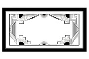 Art Deco Frame SVG Bundle, an Illustration by Gaye Art (Thumbnail 3 of 31)