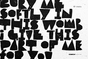 Basquint - Noise Font, a Symbol Font by ikiiko (Thumbnail 5 of 7)