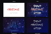 Snowy Christmas Action, an Action Add-On by Alkinos (Thumbnail 3 of 7)
