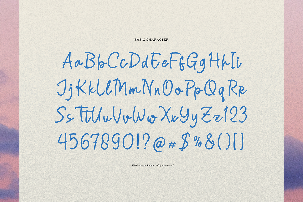 Rapika Logical | Casual Handwritten, a Handwritten Font by gracetype_studio (Photo 10 of 12)