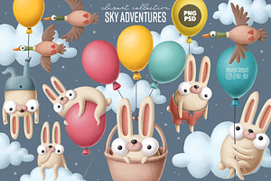 Bunnies And Balloons