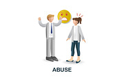 Harassment 3D Icons Set Bundle, an Object Graphic by Aimagenarium@gmail.com (Thumbnail 5 of 21)