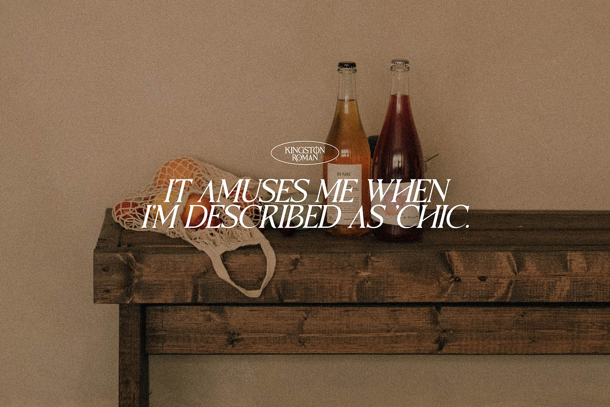 Kingston Roman Elegant Serif Font, a Serif Font by Storytype Studio (Photo 9 of 15)