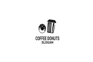 Coffee Donuts Logo