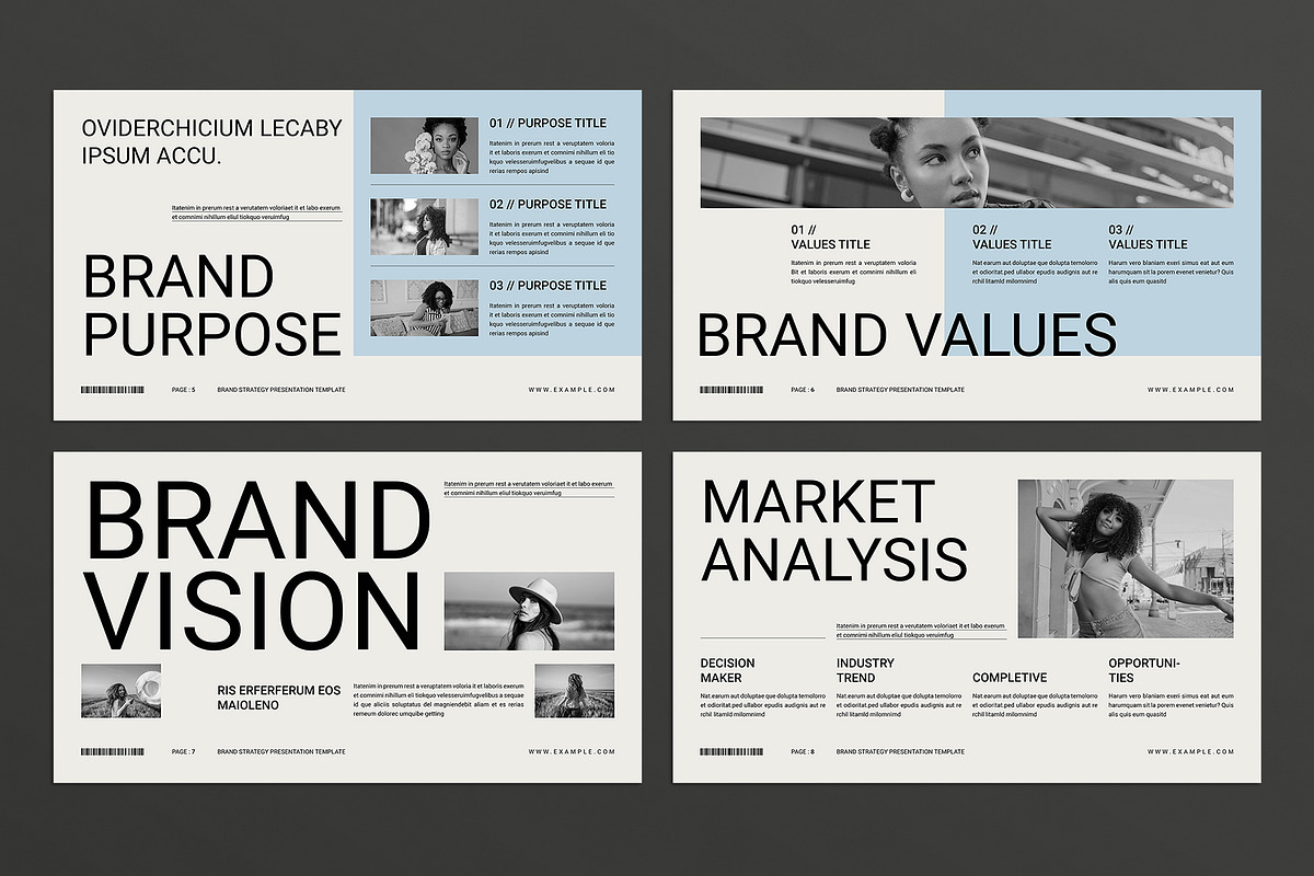 Brand Strategy Presentation Template preview 3
