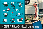 Set of 15 labels + bonus, a Decorative Illustration by eka panova (Thumbnail 1 of 6)