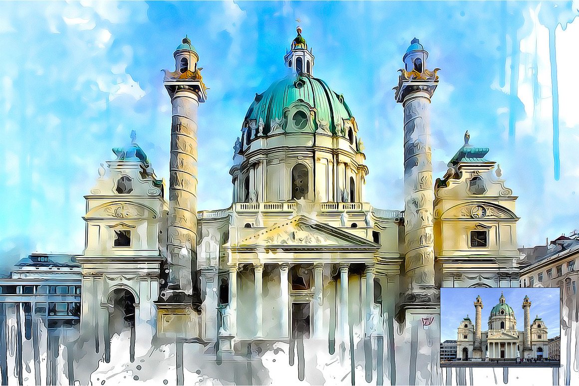 830 Creative Photoshop Action BUNDLE, an Action Add-On by Design Forest (Photo 34 of 133)