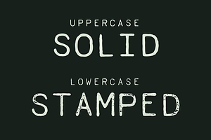 Loma - A Vintage-Style Stamp Font