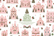 Pink Gingerbread Houses, an Object Graphic by Euonia Meraki (Thumbnail 1 of 15)