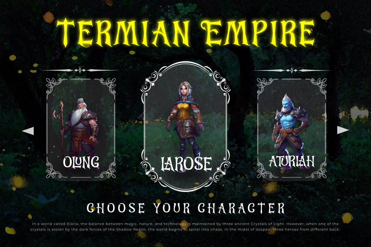 Khan Blade - Fantasy Game Font, a Serif Font by twinstd (Photo 8 of 9)