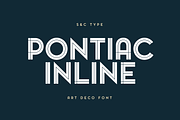 Pontiac Inline, a Sans Serif Font by S&C Type (Thumbnail 1 of 8)