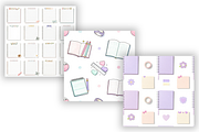 Cute Back To School Digital Paper, a Pattern Graphic by FloridPrintables (Thumbnail 4 of 10)