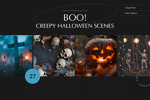 Boo! Creepy Halloween Scenes, a Holiday Photo by Lumeno
