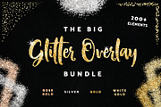 Glitter Photo Overlay Frames Borders, a Texture Graphic by Nifty Template Studio (Thumbnail 1 of 12)