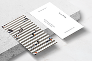 Rain Crossing Business Card Template, a Business Card Template by Human-made. Made to feel. (Thumbnail 1 of 2)