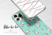 Tropical Santa Christmas Patterns, a Pattern Graphic by KaramfilaS (Thumbnail 4 of 28)
