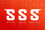 Soccer – Modern Sport Logo Font, a Sans Serif Font by Hamz Studio (Thumbnail 9 of 16)